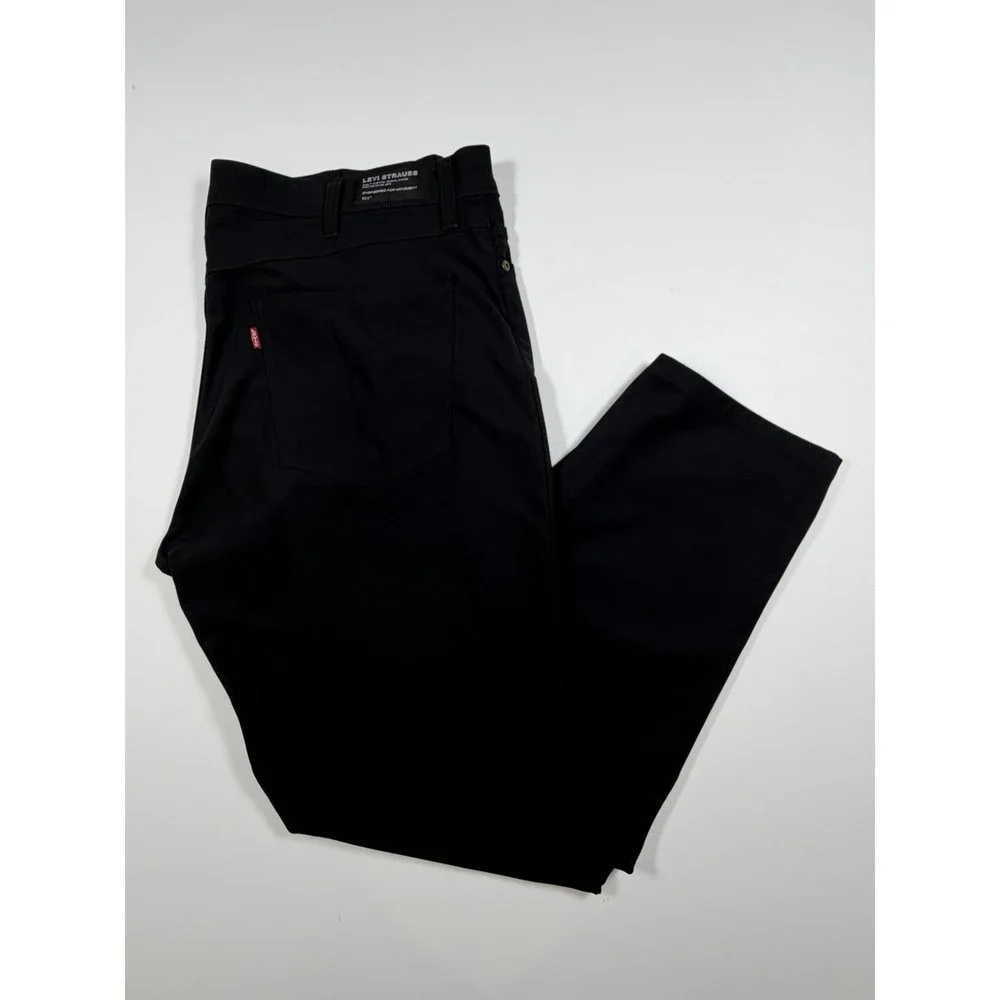 Levi's 511 Engineered for Movement Tech Pants Men's 38x30 Black Slim Stretch